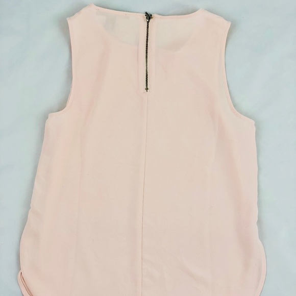 Forever 21 Pink Sleeveless Sheer Mesh Top Small - Picture 2 of 5